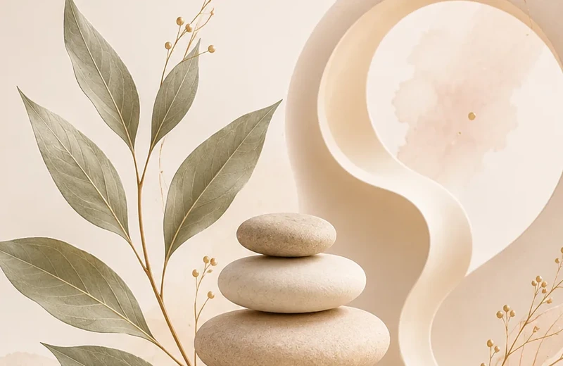 Décor organique inspiré du bien-être