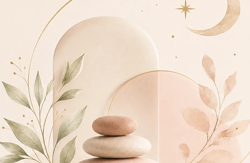 Composition décorative zen
